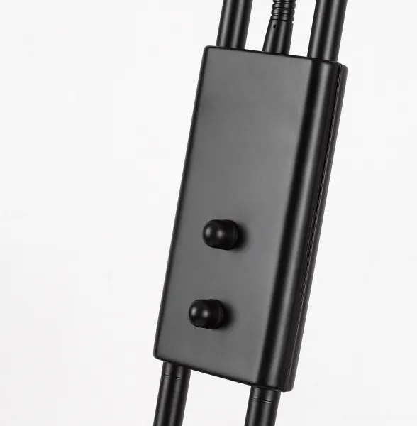 Brilagi - Fényerőszabályozható állólámpa SCARLETT 1xR7s/230W/230V + 1xG9/40W fekete