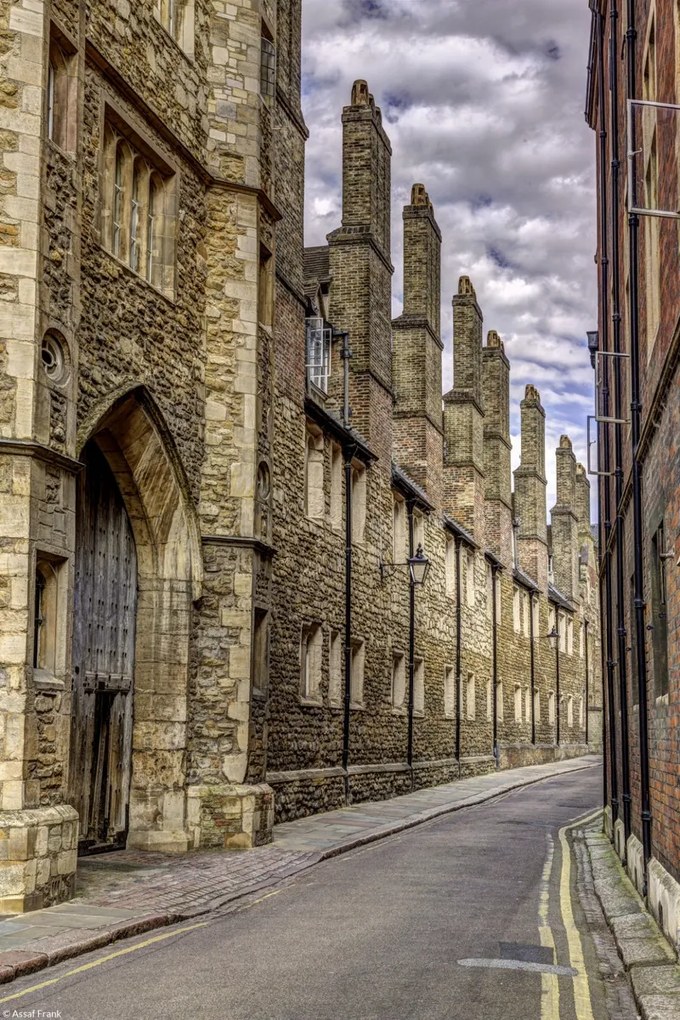 Poszter 20x30cm Cambridge utcái, Assaf Frank