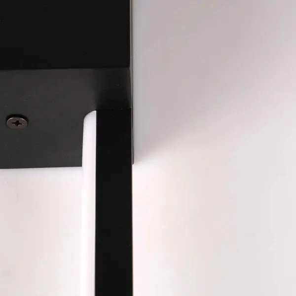 LED fali lámpatest AISHA LED/12W/230V 4000K fekete