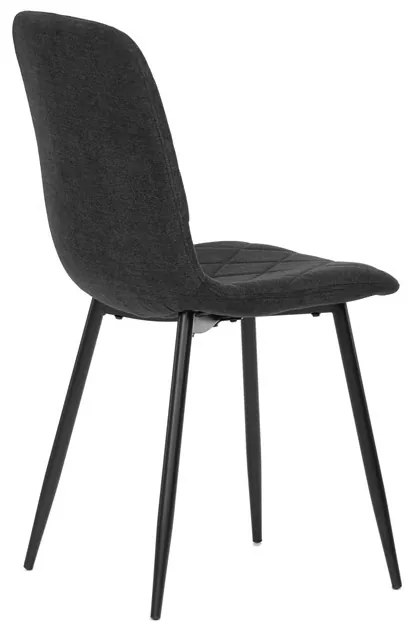 Fekete Szövet Étkezőszék. CT-283 BK2