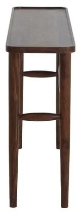 Barna akácfa konzolasztal 30x120 cm Qiano – Light &amp; Living
