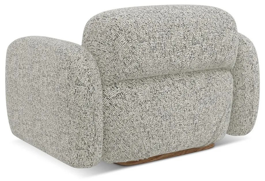 Szürke fotel Ailani – Makamii