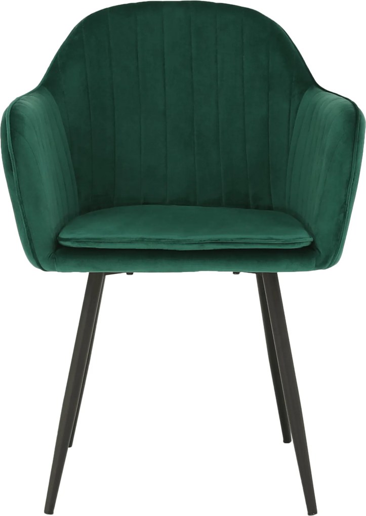 Dizájnos fotel, smaragd Velvet anyag, ZIRKON