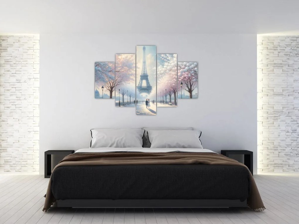 Kép - Párizsi festmény (150x105 cm)
