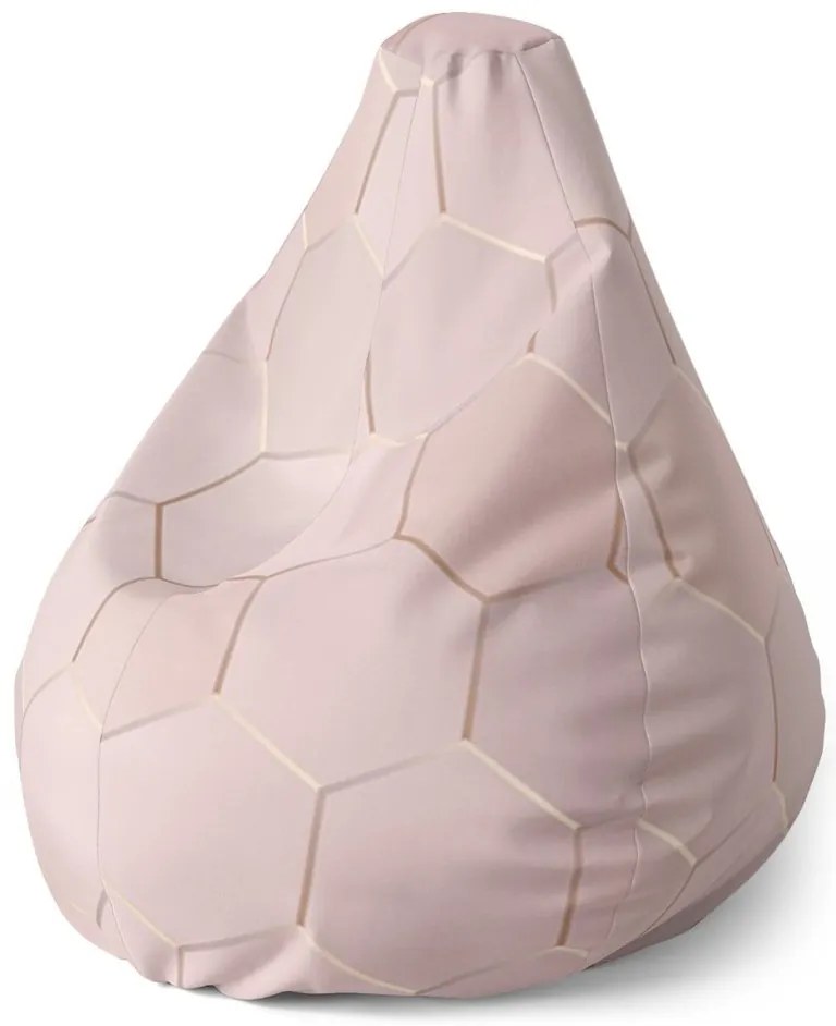 Pear babzsák rose gold, rózsaszín