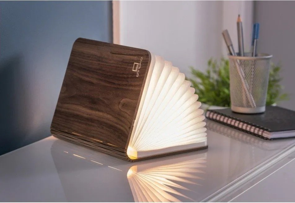 Barna USB fénydekoráció Booklight – Gingko