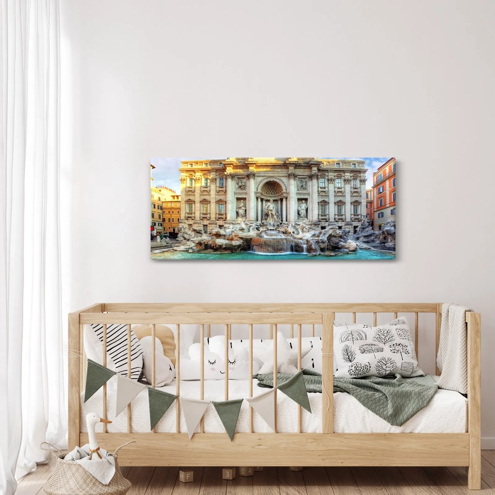 Kép - Trevi-kút (120x50 cm)