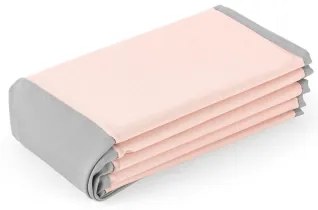 Gyerek száraz medence labdákkal, átmérő 80 cm, rózsaszín/szürke