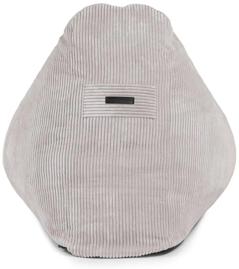 Mustársárga kordbársony babzsákfotel Snug 100 – SLOWDOWN