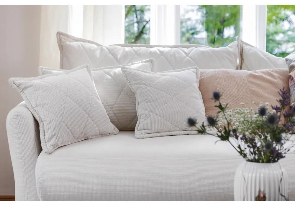 Türkiz kordbársony kinyitható-tárolóhelyes kanapé 215 cm Bjork – Bonami Selection