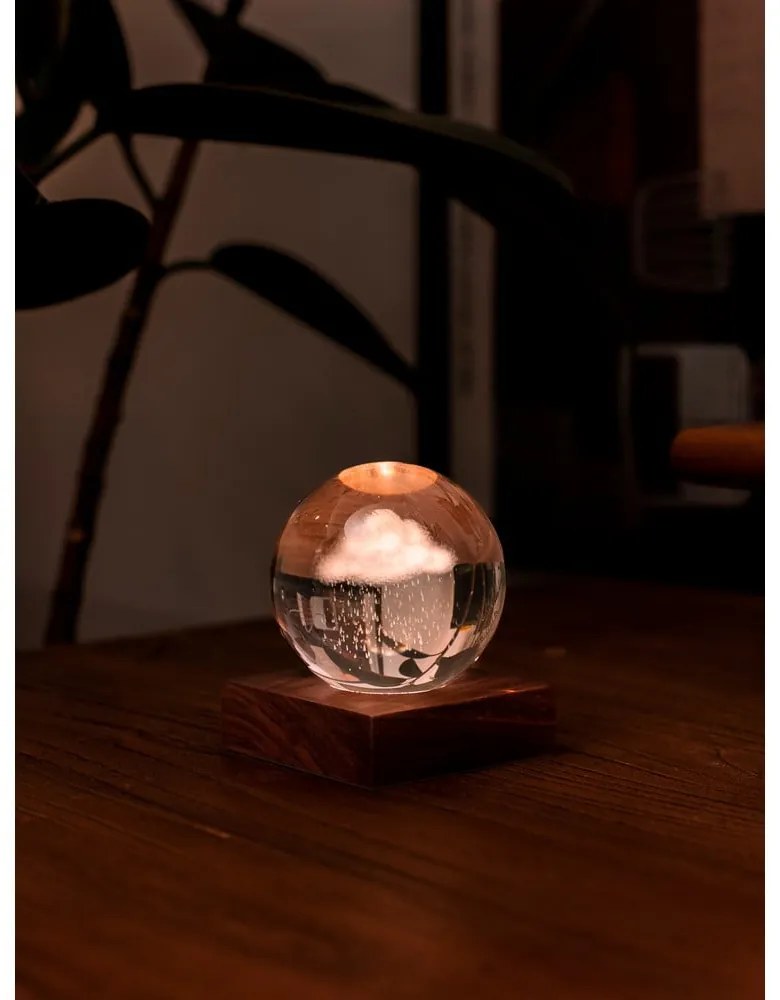 Sötétbarna USB fénydekoráció Amber – Gingko