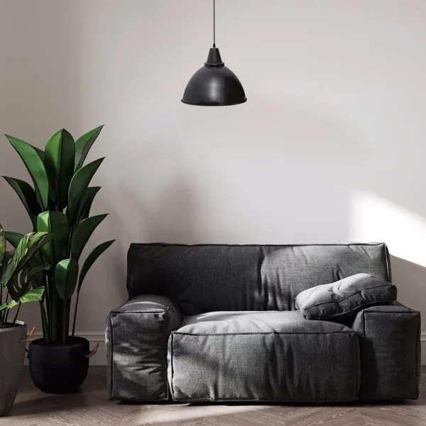 Rabalux 72013 - WILBOUR lógcsillár 1xE27/60W/230V fekete