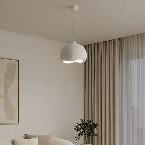 Brilagi - Kábeles függőlámpa WABI SABI 1xE27/40W/230V Ø 34 cm fehér