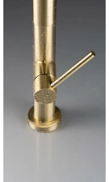 Deante BQO_R72M - Mosogatócsap kihúzható permetezővel OLFATO csiszolt arany