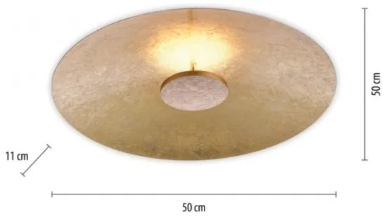 Paul Neuhaus 8132-12 - LED Dimmelhető mennyezeti lámpa PLATE LED/25W/230V