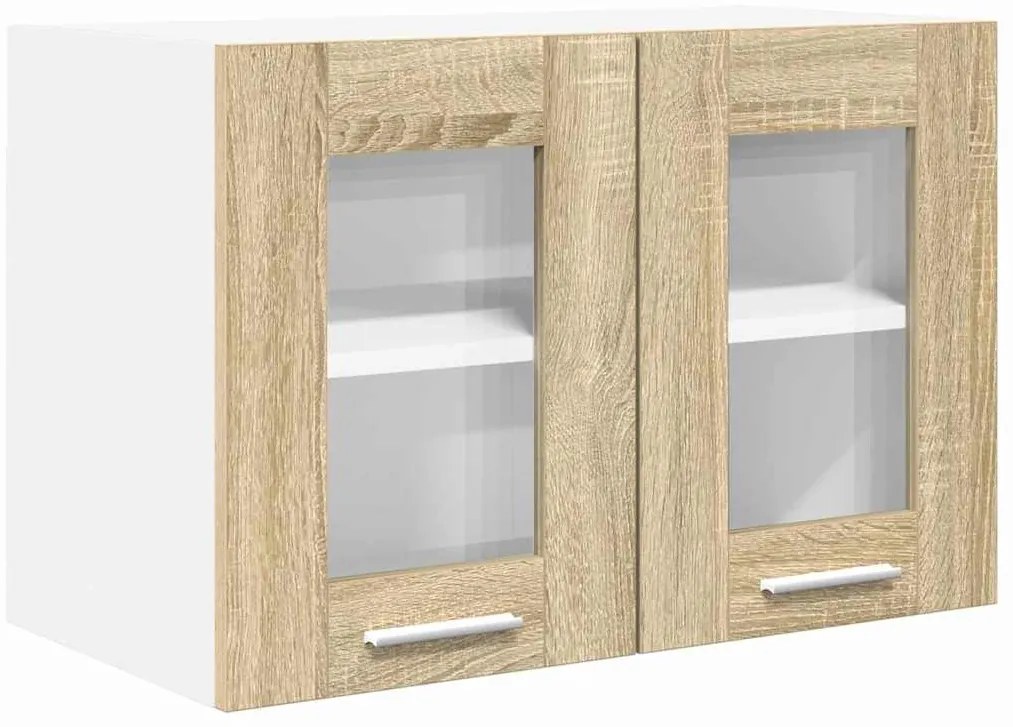 Függő szekrény Riga 2 pcs Sonoma tölgy 60 x 31 x 40 cm Faanyag