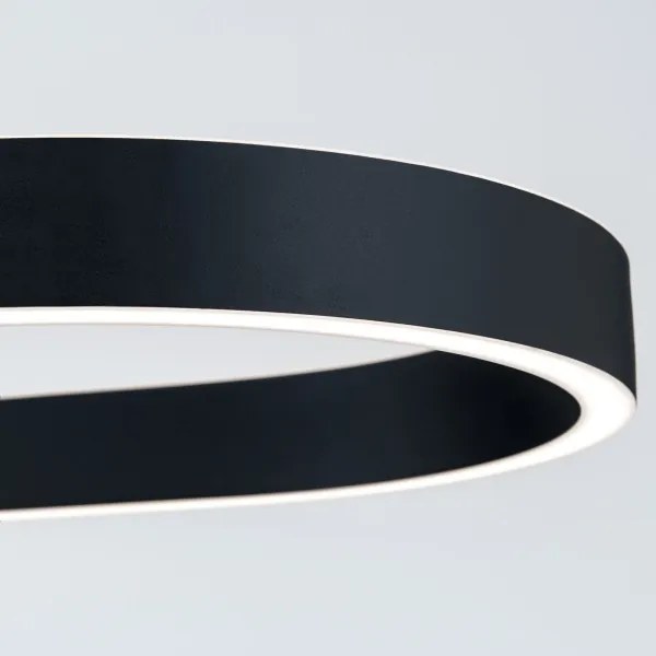 Orion - CARRARA kábellel függesztett LED csillár LED/80W/230V 2700/3000/4000K fekete