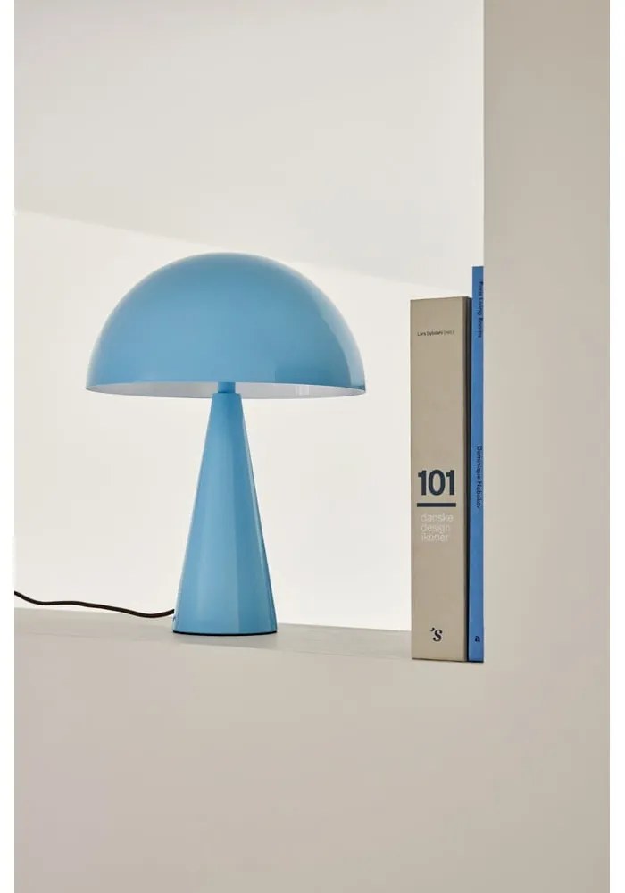 Világoskék asztali lámpa (magasság 33 cm) Mush – Hübsch