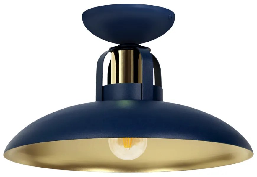 Milagro FELIX navy kék mennyezeti lámpa (MLP7713) 1xE27