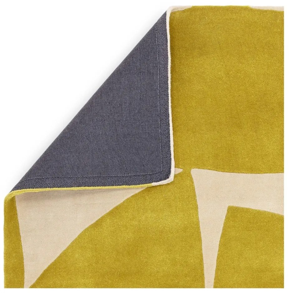 Okkersárga kézi szövésű szőnyeg újrahasznosított szálakból 200x290 cm Romy – Asiatic Carpets