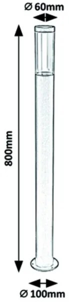 Rabalux - Kültéri lámpa 1xGU10/7W/230V IP44 80 cm
