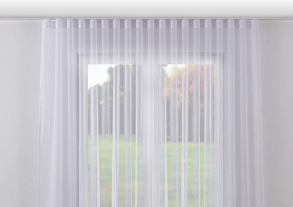 Kész Függöny Fátyol Sima Ólom Szalag Wave Rendszer 600 X 190