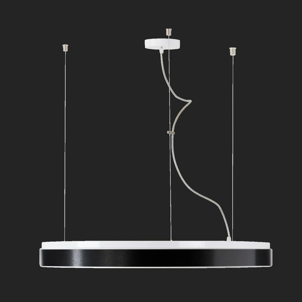 Osmont 69426 Delia LC5 függesztett műanyag lámpa fehér IP40 3000 K 98W Led