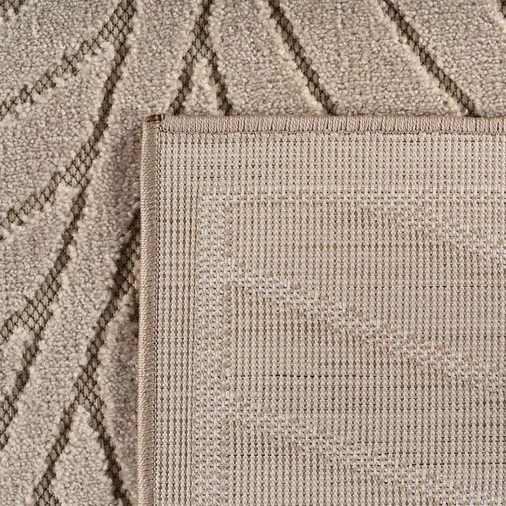 Bézs kültéri-beltéri futószőnyeg 80x250 cm Nova 1203 – Ayyildiz Carpets