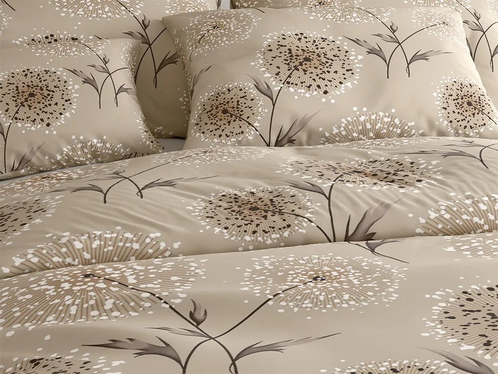 PAMPELINO bézs pamut ágyneműhuzat Ágyneműhuzat mérete: 70 x 90 cm | 140 x 200 cm