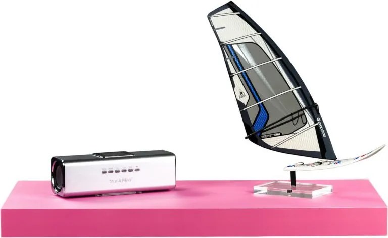 Fali polc STILISTA® Volato 70 cm - rózsaszín