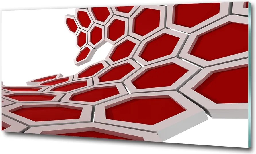 Fotó-kép edzett üveg Absztrakt 3D 100x70