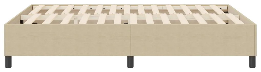 Boxspring Ágy Világosszürke Zöld 140x200 cm Pamut Szövet
