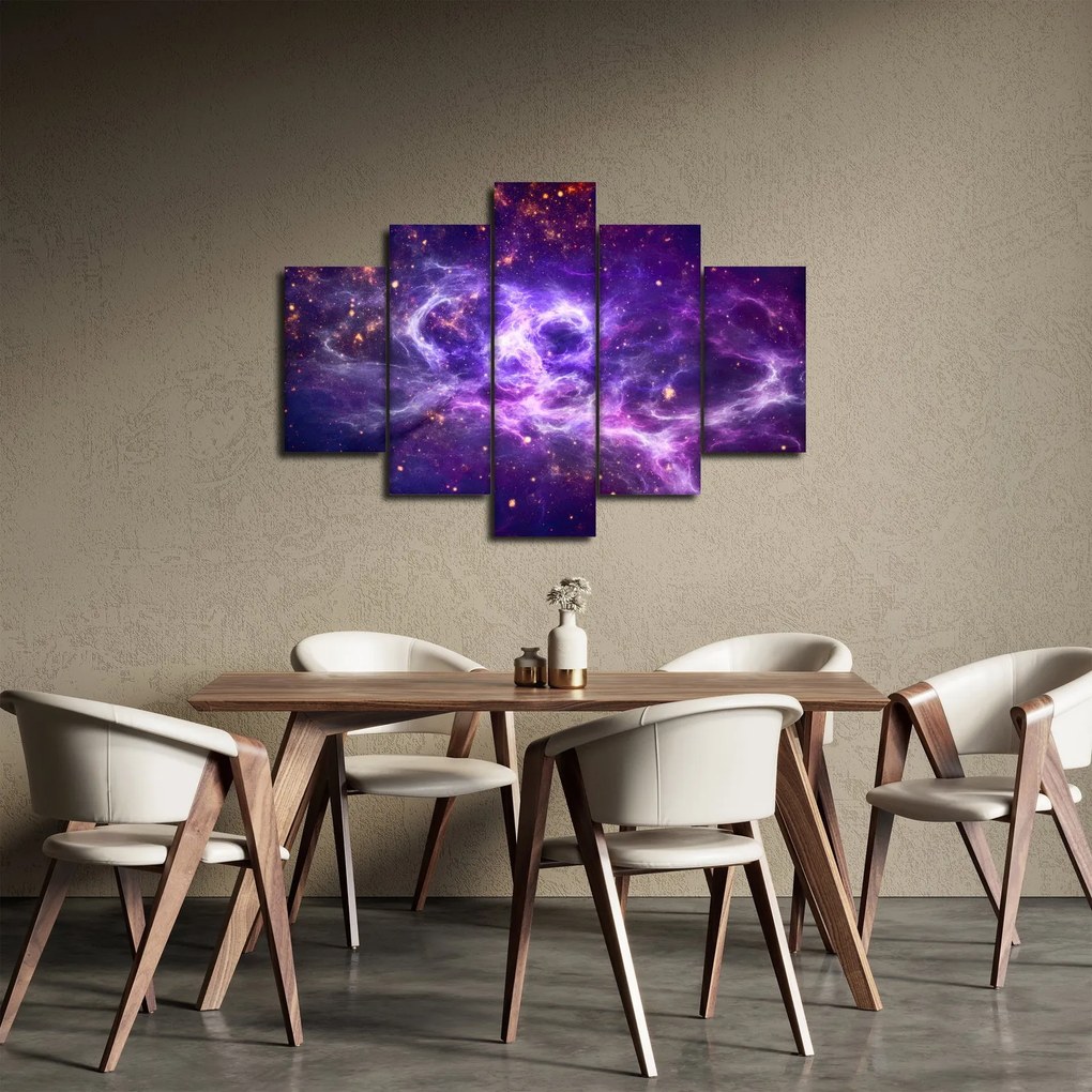 Kép - Lila Univerzum (150x105 cm)