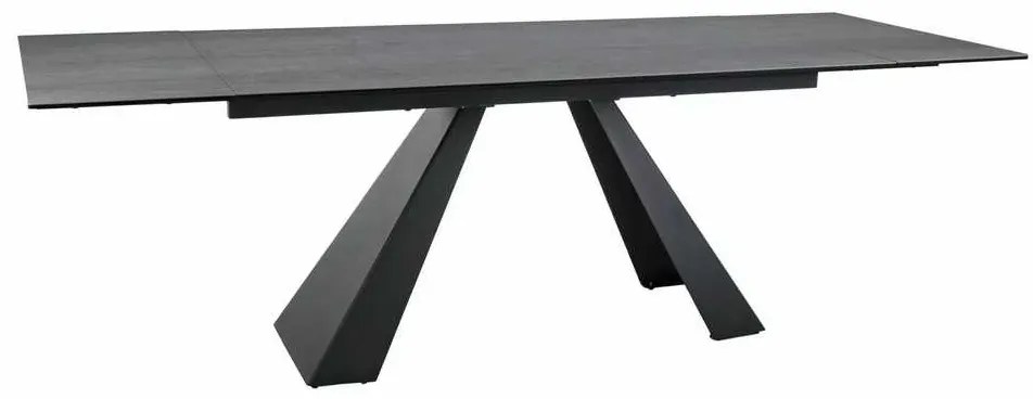 Salvadore II étkezőasztal, 160 x 90 cm, szürke