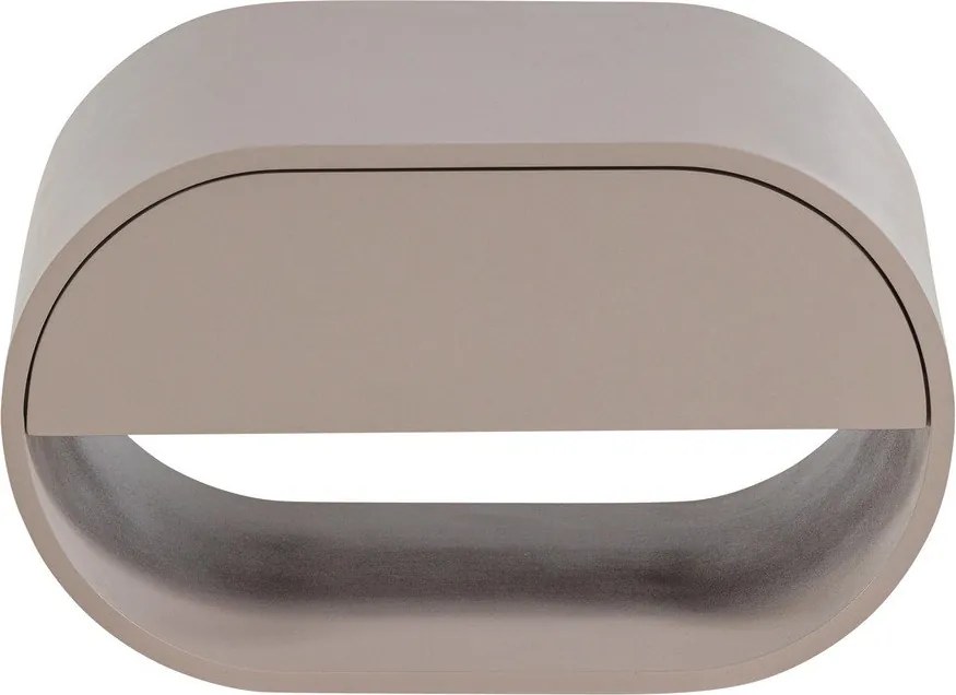 Szürkésbézs többszintes fali polc 39 cm Momo – WOOOD