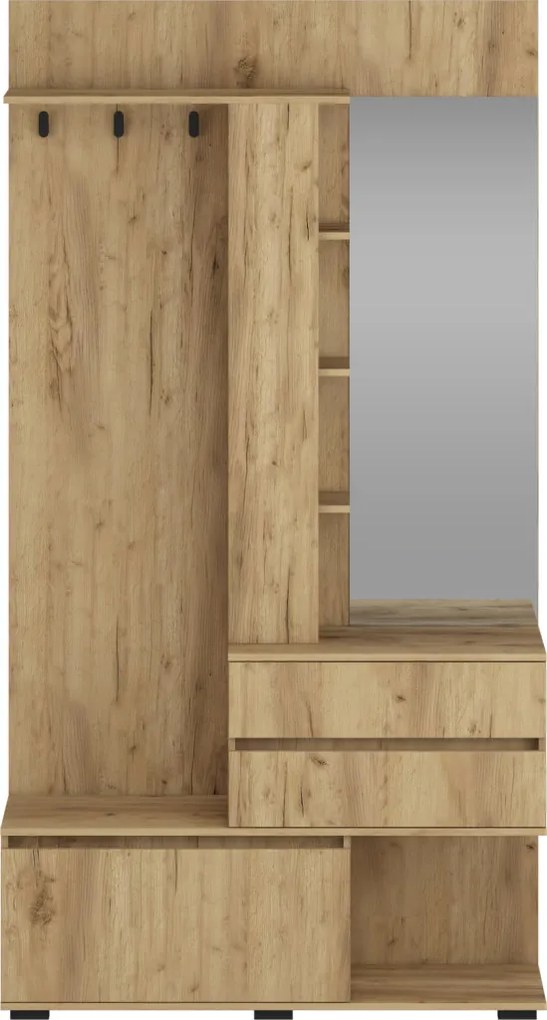 Bafra előszobafal aranytölgy