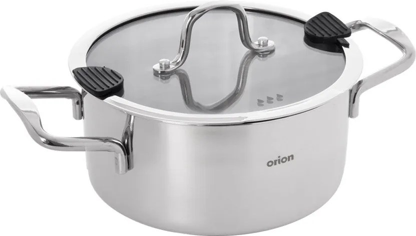 Rozsdamentes acél lábas fedővel 1,2 l Venice – Orion