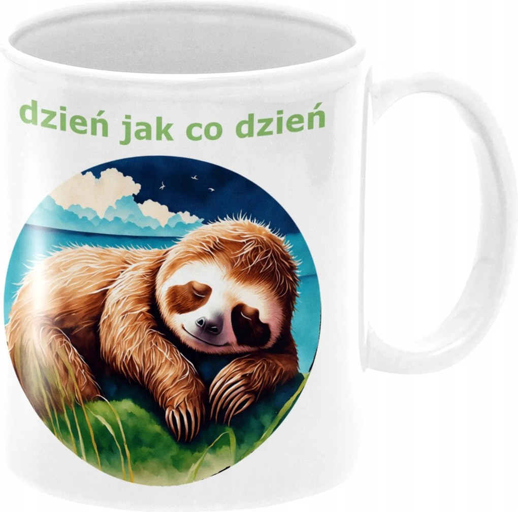 Lajhár Pihenő Bögre Vicces Születésnapi Ajándék 330ml Csomagolás