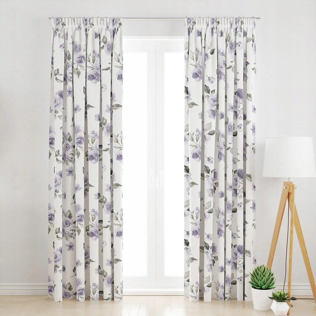 Álomkert Kollekció, Virágos Függöny 145X220