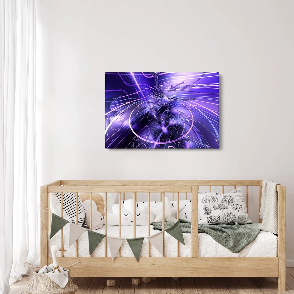 A technikai absztrakció képe (90x60 cm)