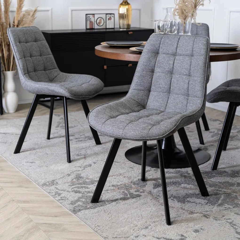 Krzesło RICK 2 Szare