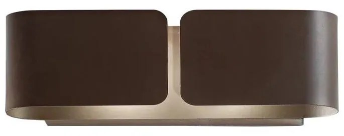 Ideal Lux - Fali lámpa CLIP 2xE27/60W/230V barna