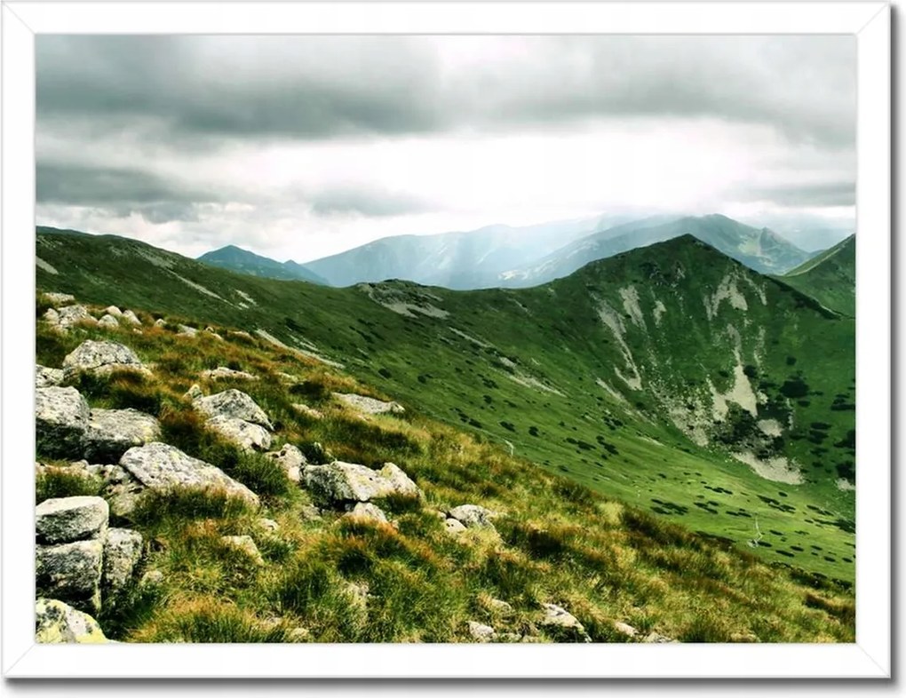 Poszterek keretben 40x30 Tátra csúcs