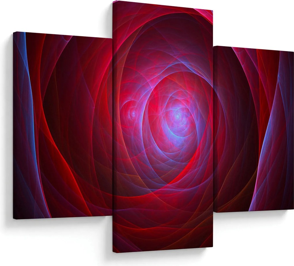 Absztrakt szemek képe (90x60 cm)