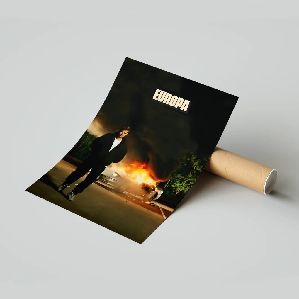 Poszter Taco Hemingway Európa Album Zene 50x70 Ajándék ötlet