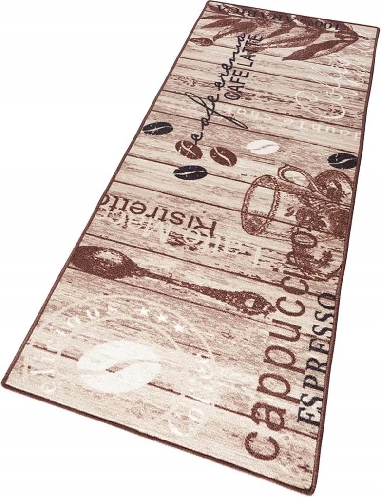 Csúszásgátló szőnyeg konyhába 67x180cm, rövid szőrű konyhaszőnyeg