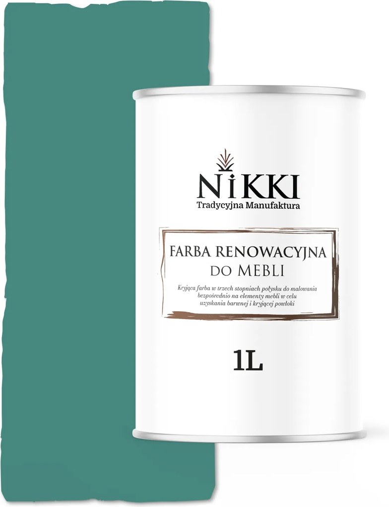 Konyhabútor Festék Szekrény Frontok Türkiz Menta RAL6033 Szatén 1L