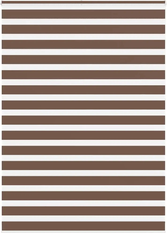vidaXL zebrafüggönnyel barna szövetszélesség 155,9 cm poliészter