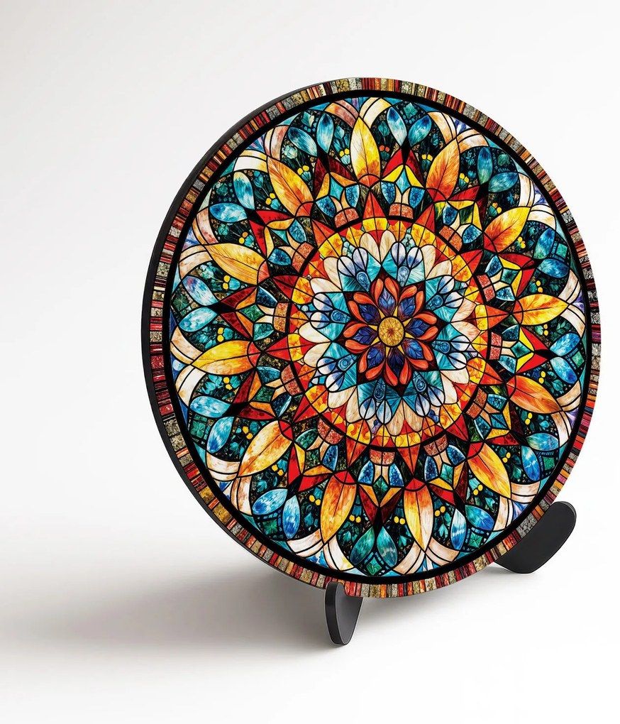 DUBLEZ | Színes fali mandala – Kaleidoszkóp