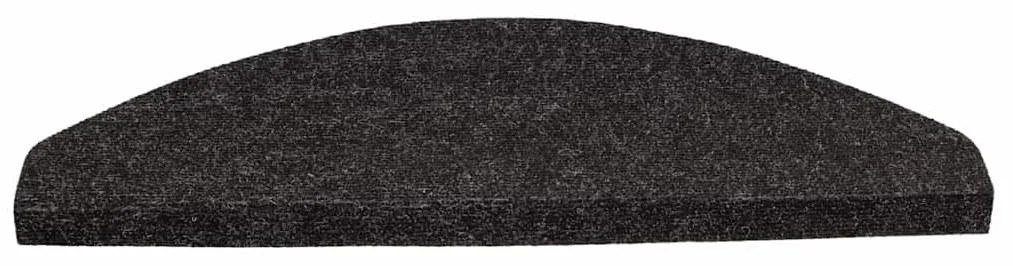 30 db fekete öntapadó lépcsőszőnyeg 56 x 17 x 3 cm